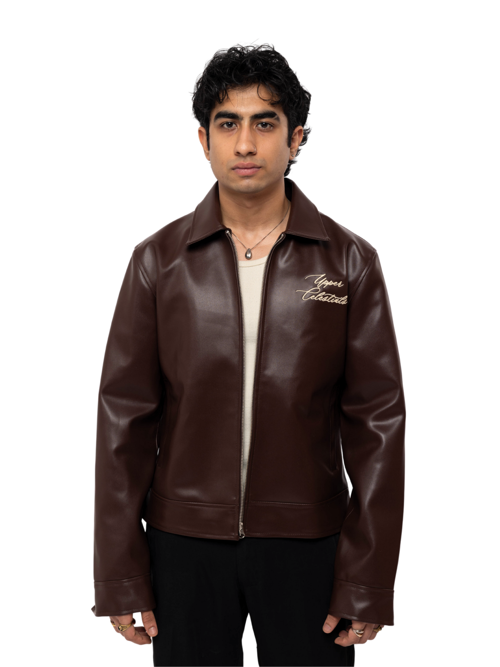 Vintage Brown Cropped Jacket