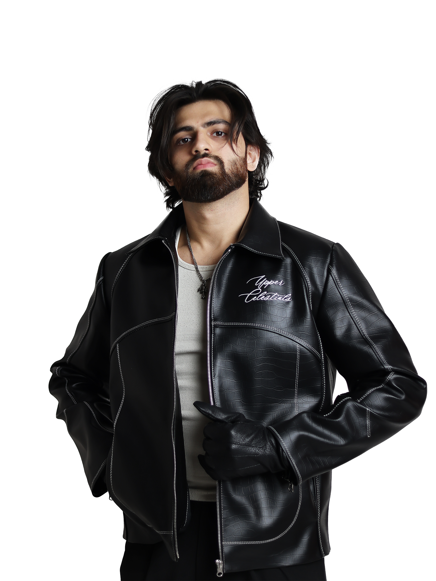 Noir Panelled Jacket
