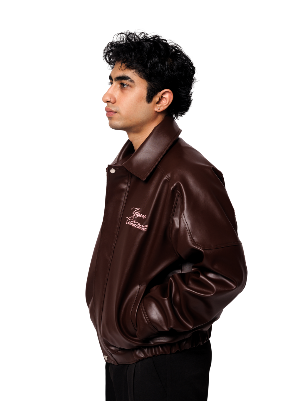 Vintage Brown Bomber Jacket - Limited Edition