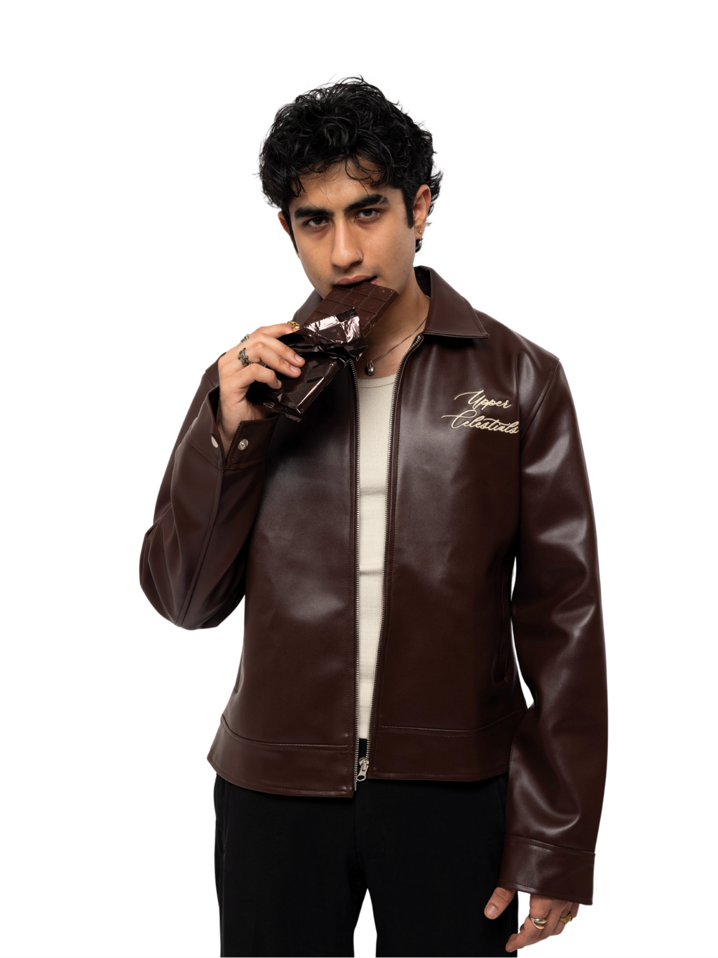 Vintage Brown Cropped Jacket