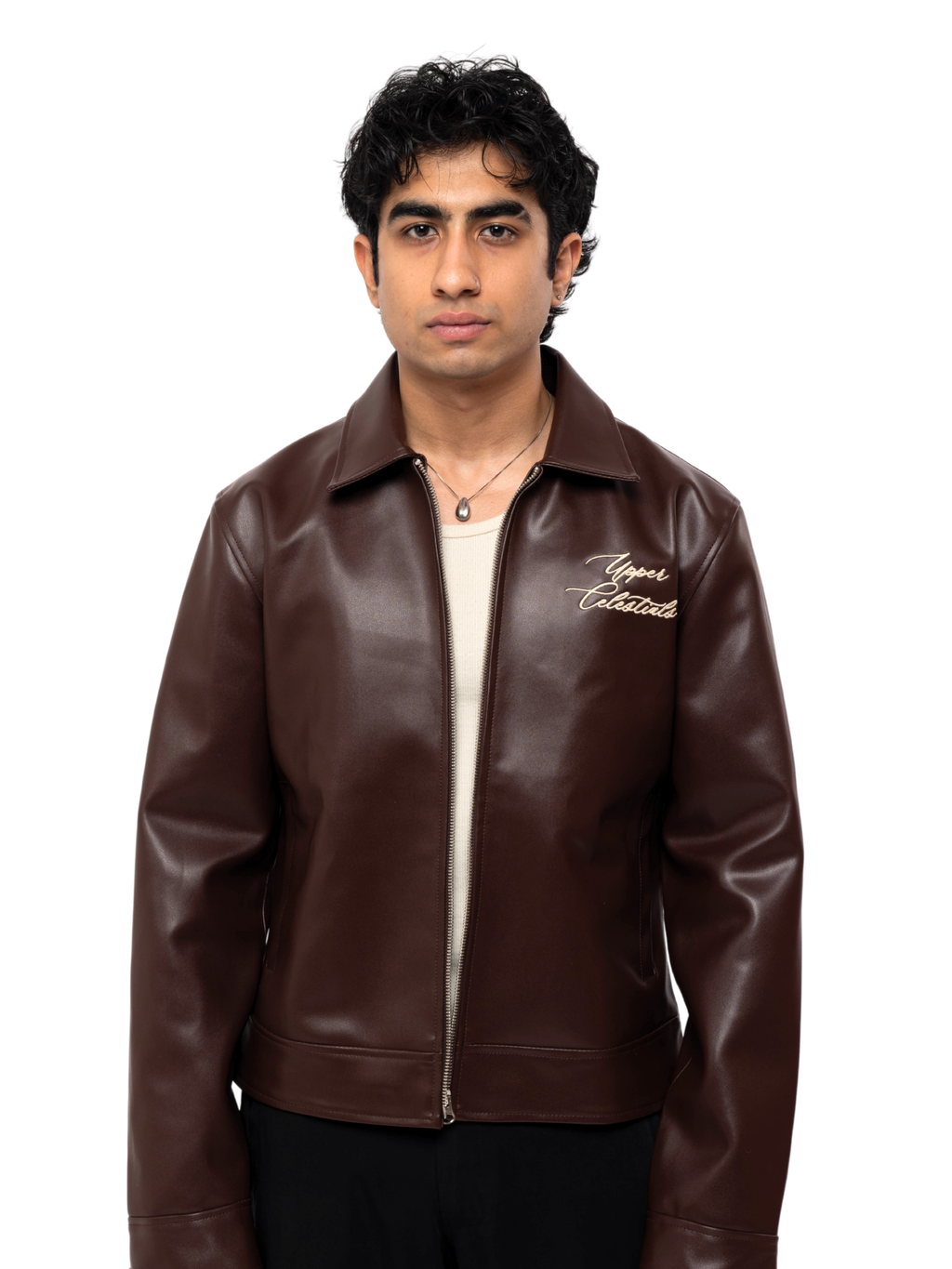 Vintage Brown Cropped Jacket