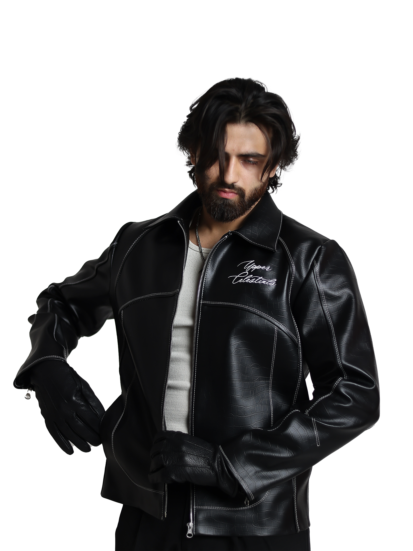 Noir Panelled Jacket
