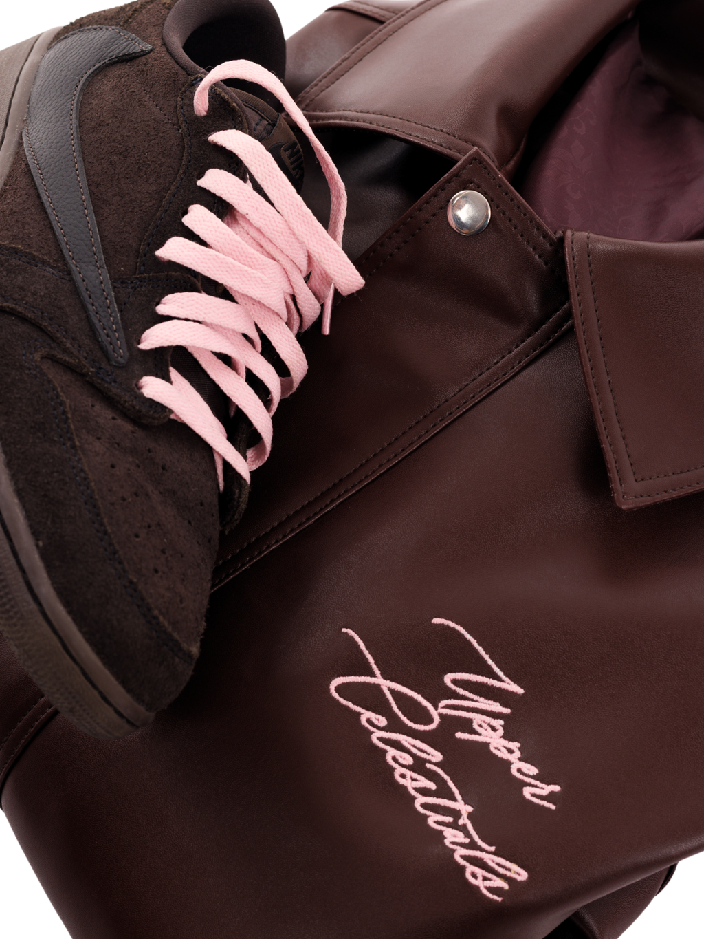 Vintage Brown Bomber Jacket - Limited Edition