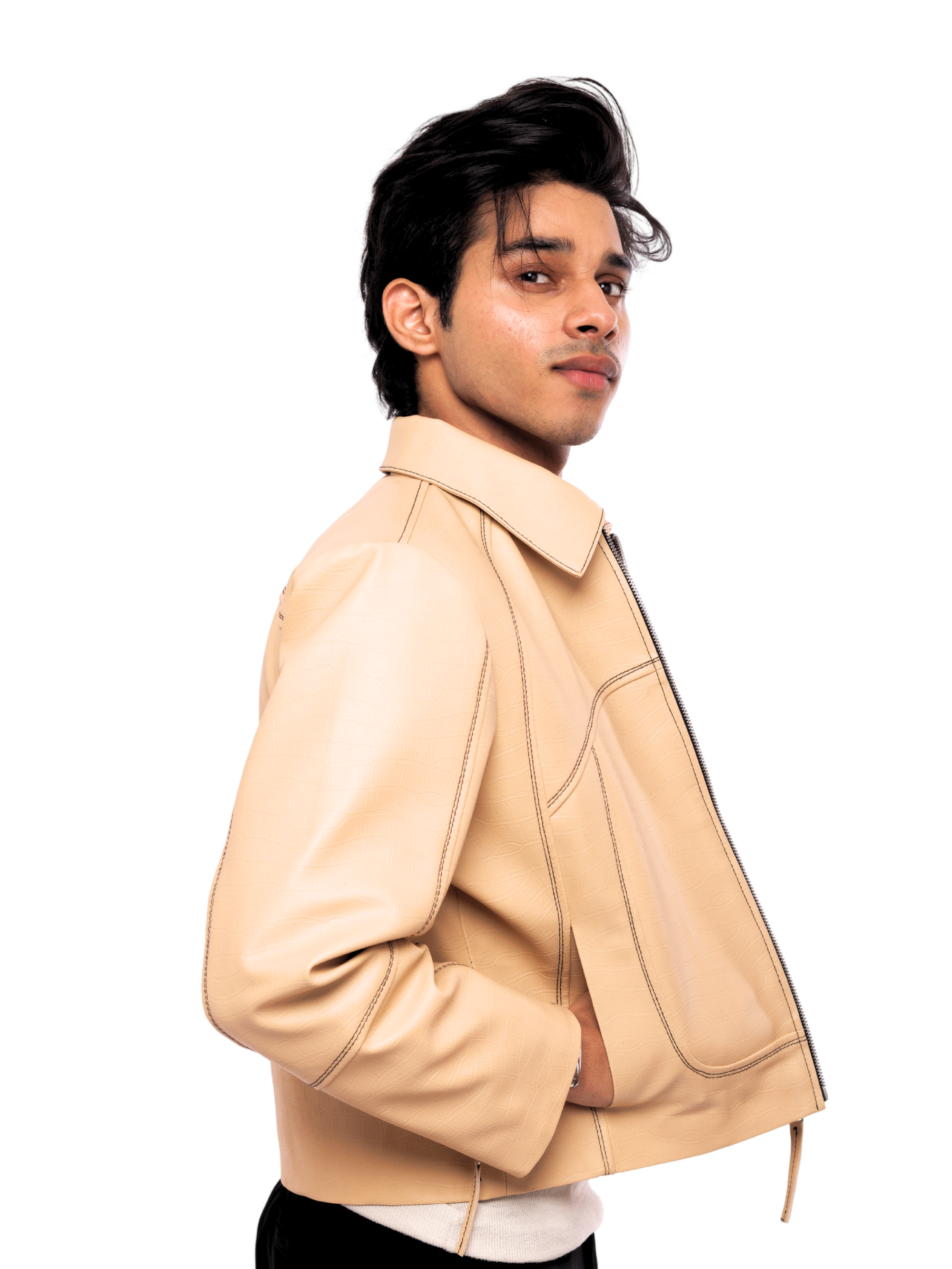 Biscoff Panelled Jacket