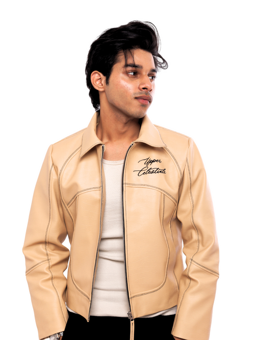 Biscoff Panelled Jacket