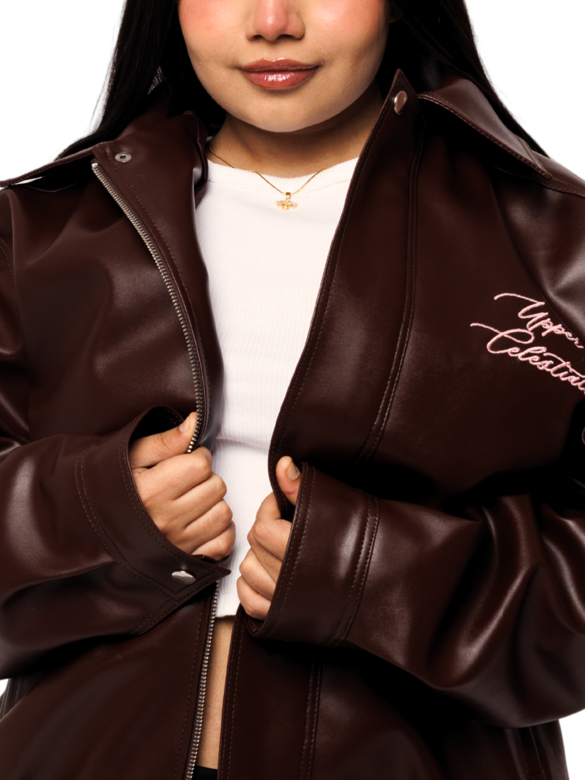 Vintage Brown Bomber Jacket - Limited Edition