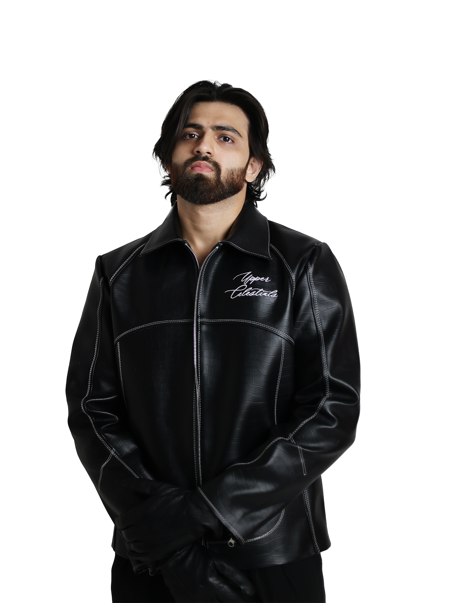 Noir Panelled Jacket