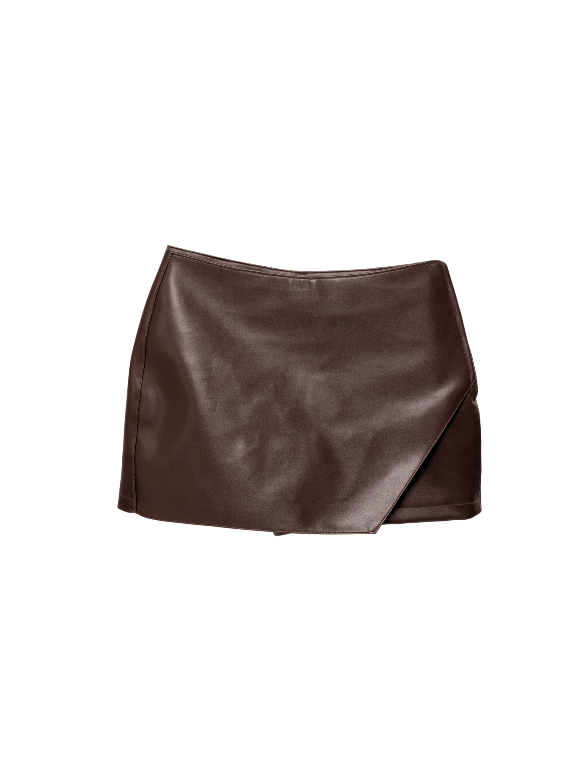 Vintage Brown Mini Skirt
