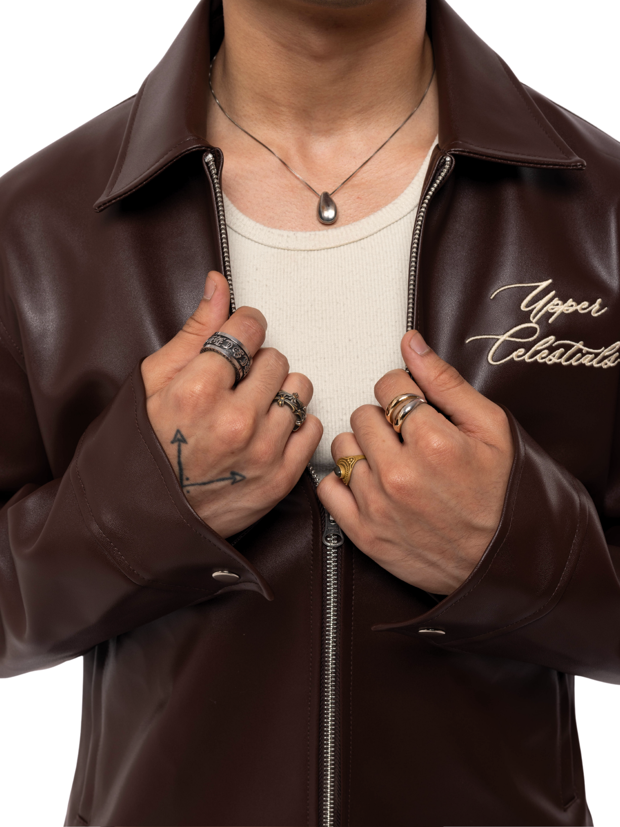 Vintage Brown Cropped Jacket