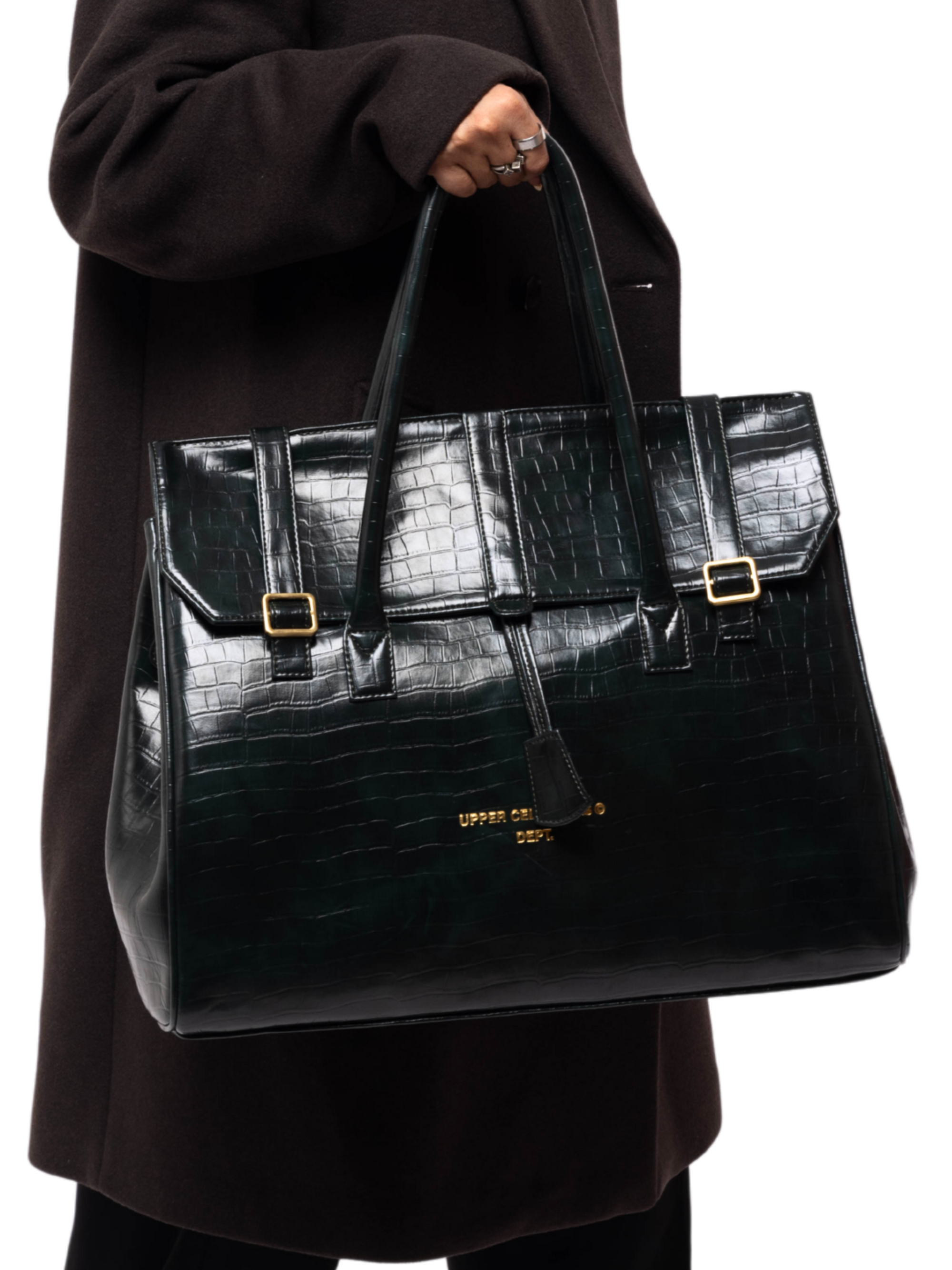 Portfolio Bag in Vintage Green