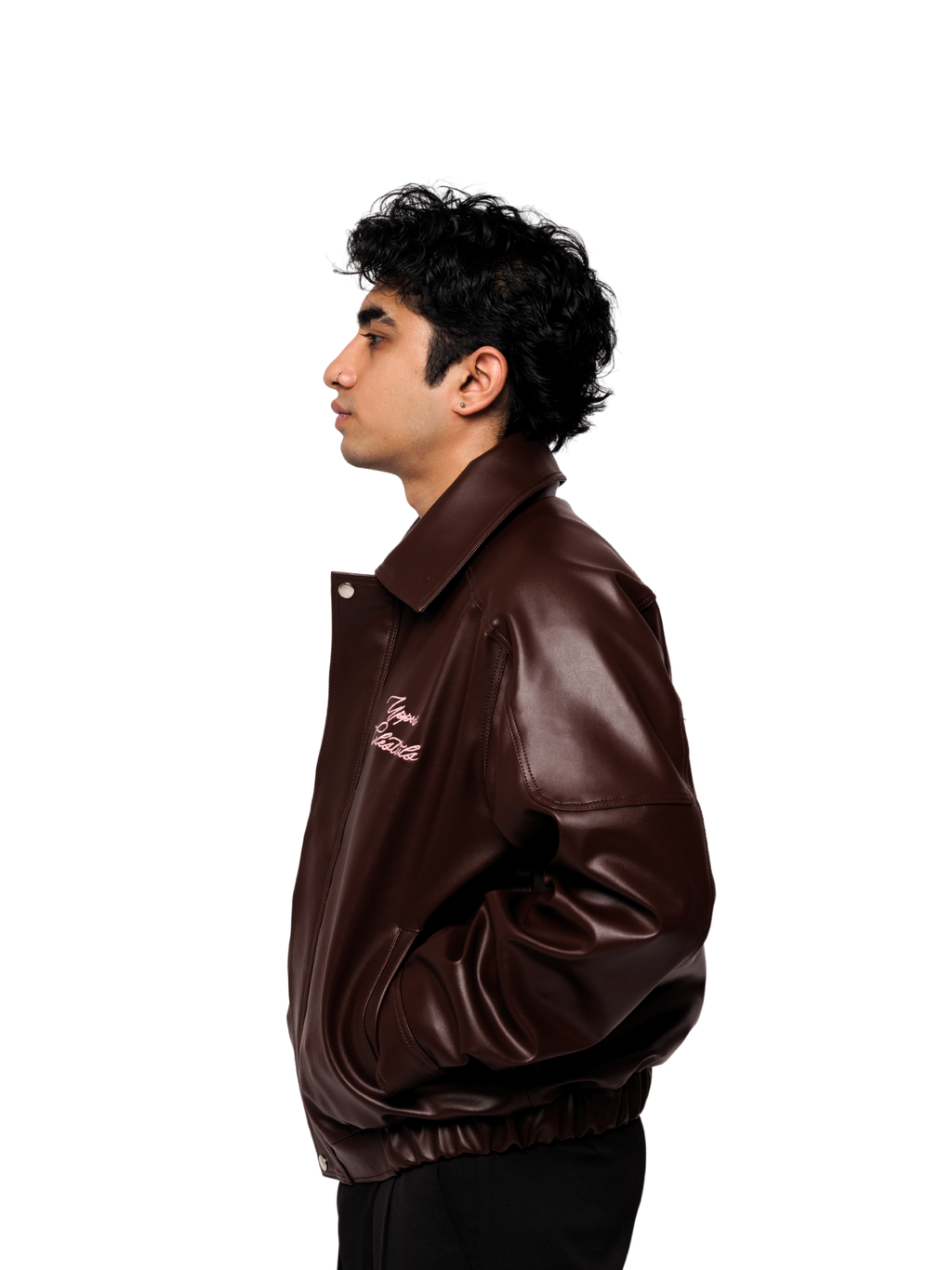 Vintage Brown Bomber Jacket - Limited Edition